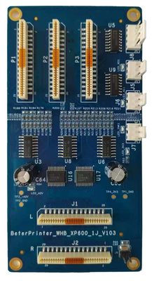 Low cost XP600 single head inkjet board use for wall printer spurt draws printer