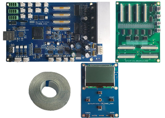 Network Port DX5 Double Head inkjet Board Industry Printer System For Wall  Printer Ground Print