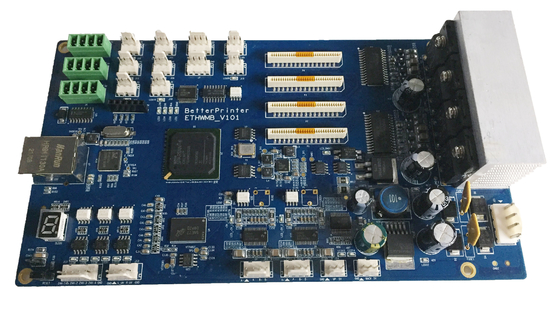 Flatbed printer inkjet board 7610 network port main board industry inkjet printer system
