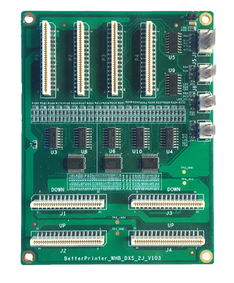 Network Port DX5 Double Head inkjet Board Industry Printer System For Wall  Printer Ground Print