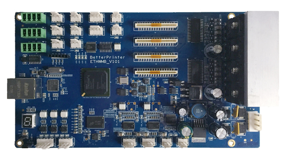 White ink pyrography printer TX800 single head network port inkjet  board Industrial inkjet printer control board kit