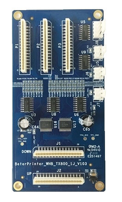 White ink pyrography printer TX800 single head network port inkjet  board Industrial inkjet printer control board kit